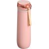 image:imageSTANLEY Flowstate Spring Bottle  Leakproof Water Bottle with Carry Strap amp FlipTop Locking Lid  Insulated Stainless Steel  Fits Most Cup Holders  BPAFree  20 oz  Blue SkyPeach Rose