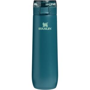 image:imageSTANLEY Flowstate Spring Bottle  Leakproof Water Bottle with Carry Strap amp FlipTop Locking Lid  Insulated Stainless Steel  Fits Most Cup Holders  BPAFree  20 oz  Blue SkyCoastal Teal