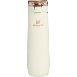 image:imageSTANLEY Flowstate Spring Bottle  Leakproof Water Bottle with Carry Strap amp FlipTop Locking Lid  Insulated Stainless Steel  Fits Most Cup Holders  BPAFree  20 oz  Blue SkyCream