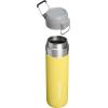 image:imageSTANLEY Quick Flip GO Water Bottle 24 oz  Push Button Lid  Leakproof and Packable for Travel and Sports  Insulated Stainless Steel  BPAFree  Daffodil