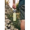 image:imageSTANLEY Quick Flip GO Water Bottle 24 oz  Push Button Lid  Leakproof and Packable for Travel and Sports  Insulated Stainless Steel  BPAFree  Daffodil