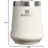 image:imageSTANLEY Reserve Wine Tumbler  11 oz Stainless Steel Travel Mug For Wine Cocktails Soda  Keeps Drinks Cold for Hours  BPAFree  AshCream Gloss