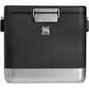 image:imageSTANLEY Lifted Spirits Stainless Steel Cooler  Vacuum Insulated Hard Cooler  Leakproof VaultSeal Latch  Premium 188 Recycled Stainless Steel  BPAFreeBlack