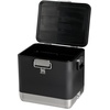 image:imageSTANLEY Lifted Spirits Stainless Steel Cooler  Vacuum Insulated Hard Cooler  Leakproof VaultSeal Latch  Premium 188 Recycled Stainless Steel  BPAFreeBlack