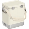 image:imageSTANLEY Lifted Spirits Stainless Steel Cooler  Vacuum Insulated Hard Cooler  Leakproof VaultSeal Latch  Premium 188 Recycled Stainless Steel  BPAFreeCream Gloss