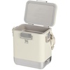 image:imageSTANLEY Lifted Spirits Stainless Steel Cooler  Vacuum Insulated Hard Cooler  Leakproof VaultSeal Latch  Premium 188 Recycled Stainless Steel  BPAFreeCream Gloss