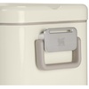 image:imageSTANLEY Lifted Spirits Stainless Steel Cooler  Vacuum Insulated Hard Cooler  Leakproof VaultSeal Latch  Premium 188 Recycled Stainless Steel  BPAFreeCream Gloss