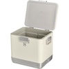 image:imageSTANLEY Lifted Spirits Stainless Steel Cooler  Vacuum Insulated Hard Cooler  Leakproof VaultSeal Latch  Premium 188 Recycled Stainless Steel  BPAFreeCream Gloss