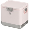 image:imageSTANLEY Lifted Spirits Stainless Steel Cooler  Vacuum Insulated Hard Cooler  Leakproof VaultSeal Latch  Premium 188 Recycled Stainless Steel  BPAFreeRose Quartz Gloss