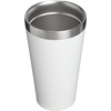 image:imageSTANLEY Adventure Stacking Beer Pint Glass 16 oz  Stackable Drinking Cup for Cold Beverages  Dishwasher Safe  Insulated Stainless Steel Tumbler  BPAFree  Team White Dark Blue