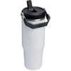 image:imageSTANLEY IceFlow 20 Flip Straw Tumbler with Handle 30 oz  Twist On Lid and Flip Up Straw  Leak Resistant Water Bottle  Insulated Stainless Steel  BPAFree  Team Navy RedChalk
