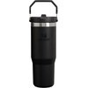image:imageSTANLEY IceFlow 20 Flip Straw Tumbler with Handle 30 oz  Twist On Lid and Flip Up Straw  Leak Resistant Water Bottle  Insulated Stainless Steel  BPAFree  Team Navy RedBlack 20