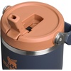 image:imageSTANLEY IceFlow 20 Flip Straw Tumbler with Handle 30 oz  Twist On Lid and Flip Up Straw  Leak Resistant Water Bottle  Insulated Stainless Steel  BPAFree  Team Navy RedTwilight