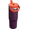 image:imageSTANLEY IceFlow 20 Flip Straw Tumbler with Handle 30 oz  Twist On Lid and Flip Up Straw  Leak Resistant Water Bottle  Insulated Stainless Steel  BPAFree  Team Navy RedPlum