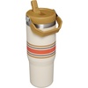 image:imageSTANLEY IceFlow 20 Flip Straw Tumbler with Handle 30 oz  Twist On Lid and Flip Up Straw  Leak Resistant Water Bottle  Insulated Stainless Steel  BPAFree  Team Navy RedCream Mesh