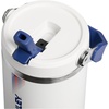 image:imageSTANLEY IceFlow 20 Flip Straw Tumbler with Handle 30 oz  Twist On Lid and Flip Up Straw  Leak Resistant Water Bottle  Insulated Stainless Steel  BPAFree  Team Navy RedTeam White Dark Blue