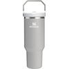 image:imageSTANLEY IceFlow 20 Flip Straw Tumbler with Handle 30 oz  Twist On Lid and Flip Up Straw  Leak Resistant Water Bottle  Insulated Stainless Steel  BPAFree  Team Navy RedAsh