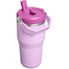 image:imageSTANLEY IceFlow 20 Flip Straw Tumbler with Handle 30 oz  Twist On Lid and Flip Up Straw  Leak Resistant Water Bottle  Insulated Stainless Steel  BPAFree  Team Navy RedSoft Orchid