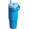 image:imageSTANLEY IceFlow 20 Flip Straw Tumbler with Handle 30 oz  Twist On Lid and Flip Up Straw  Leak Resistant Water Bottle  Insulated Stainless Steel  BPAFree  Team Navy RedAzure