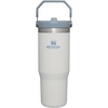 image:imageSTANLEY IceFlow 20 Flip Straw Tumbler with Handle 30 oz  Twist On Lid and Flip Up Straw  Leak Resistant Water Bottle  Insulated Stainless Steel  BPAFree  Team Navy RedFog