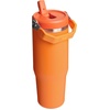 image:imageSTANLEY IceFlow 20 Flip Straw Tumbler with Handle 30 oz  Twist On Lid and Flip Up Straw  Leak Resistant Water Bottle  Insulated Stainless Steel  BPAFree  Team Navy RedGoldenrod Coral
