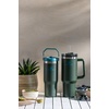image:imageSTANLEY IceFlow 20 Flip Straw Tumbler with Handle 30 oz  Twist On Lid and Flip Up Straw  Leak Resistant Water Bottle  Insulated Stainless Steel  BPAFree  Team Navy RedSpirulina