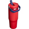 image:imageSTANLEY IceFlow 20 Flip Straw Tumbler with Handle 30 oz  Twist On Lid and Flip Up Straw  Leak Resistant Water Bottle  Insulated Stainless Steel  BPAFree  Team Navy RedTeam Red Dark Blue
