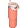 image:imageSTANLEY IceFlow 20 Flip Straw Tumbler with Handle 30 oz  Twist On Lid and Flip Up Straw  Leak Resistant Water Bottle  Insulated Stainless Steel  BPAFree  Team Navy RedGrapefruit