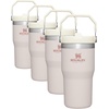 image:imageSTANLEY IceFlow 20 Flip Straw Tumbler with Handle 30 oz  Twist On Lid and Flip Up Straw  Leak Resistant Water Bottle  Insulated Stainless Steel  BPAFree  Team Navy RedRose Quartz