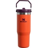 image:imageSTANLEY IceFlow 20 Flip Straw Tumbler with Handle 30 oz  Twist On Lid and Flip Up Straw  Leak Resistant Water Bottle  Insulated Stainless Steel  BPAFree  Team Navy RedTigerlily Plum