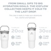 image:imageSTANLEY IceFlow 20 Flip Straw Tumbler with Handle 30 oz  Twist On Lid and Flip Up Straw  Leak Resistant Water Bottle  Insulated Stainless Steel  BPAFree  Team Navy RedFog