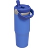 image:imageSTANLEY IceFlow 20 Flip Straw Tumbler with Handle 30 oz  Twist On Lid and Flip Up Straw  Leak Resistant Water Bottle  Insulated Stainless Steel  BPAFree  Team Navy RedIris