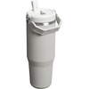 image:imageSTANLEY IceFlow 20 Flip Straw Tumbler with Handle 30 oz  Twist On Lid and Flip Up Straw  Leak Resistant Water Bottle  Insulated Stainless Steel  BPAFree  Team Navy RedAsh