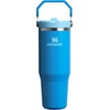 image:imageSTANLEY IceFlow 20 Flip Straw Tumbler with Handle 30 oz  Twist On Lid and Flip Up Straw  Leak Resistant Water Bottle  Insulated Stainless Steel  BPAFree  Team Navy RedAzure