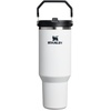 image:imageSTANLEY IceFlow 20 Flip Straw Tumbler with Handle 30 oz  Twist On Lid and Flip Up Straw  Leak Resistant Water Bottle  Insulated Stainless Steel  BPAFree  Team Navy RedChalk