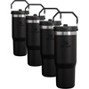 image:imageSTANLEY IceFlow 20 Flip Straw Tumbler with Handle 30 oz  Twist On Lid and Flip Up Straw  Leak Resistant Water Bottle  Insulated Stainless Steel  BPAFree  Team Navy RedBlack 20
