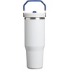 image:imageSTANLEY IceFlow 20 Flip Straw Tumbler with Handle 30 oz  Twist On Lid and Flip Up Straw  Leak Resistant Water Bottle  Insulated Stainless Steel  BPAFree  Team Navy RedTeam White Dark Blue