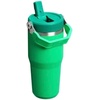 image:imageSTANLEY IceFlow 20 Flip Straw Tumbler with Handle 30 oz  Twist On Lid and Flip Up Straw  Leak Resistant Water Bottle  Insulated Stainless Steel  BPAFree  Team Navy RedMeadow