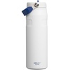 image:imageSTANLEY IceFlow Flip Straw 20 Water Bottle 24 oz  BuiltIn Straw with Larger Opening  Lightweight and Leak Resistant  Insulated Stainless Steel  BPAFree  Team White Dark Blue