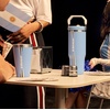 image:imageSTANLEY IceFlow Flip Straw 20 Water Bottle 24 oz  BuiltIn Straw with Larger Opening  Lightweight and Leak Resistant  Insulated Stainless Steel  BPAFree  Team Light Blue White