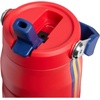 image:imageSTANLEY IceFlow Flip Straw 20 Water Bottle 24 oz  BuiltIn Straw with Larger Opening  Lightweight and Leak Resistant  Insulated Stainless Steel  BPAFree  Team Red Dark Blue