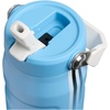 image:imageSTANLEY IceFlow Flip Straw 20 Water Bottle 24 oz  BuiltIn Straw with Larger Opening  Lightweight and Leak Resistant  Insulated Stainless Steel  BPAFree  Team Light Blue White