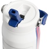 image:imageSTANLEY IceFlow Flip Straw 20 Water Bottle 24 oz  BuiltIn Straw with Larger Opening  Lightweight and Leak Resistant  Insulated Stainless Steel  BPAFree  Team White Dark Blue