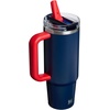 image:imageSTANLEY Quencher ProTour Flip Straw Tumbler with Leakproof Lid 30 oz  Builtin Straw and Handle  Cup Holder Compatible for Travel  insulated Stainless Steel Cup  BPAFree  Team Navy RedTeam Navy Red