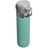 image:imageSTANLEY Quick Flip GO Water Bottle 24 oz  Push Button Lid  Leakproof and Packable for Travel and Sports  Insulated Stainless Steel  BPAFree  Spring Green