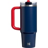 image:imageSTANLEY x Caitlin Clark Quencher ProTour Flip Straw Tumbler with Leakproof Lid 30 oz  Builtin Straw and Handle  Cup Holder Compatible for Travel  Insulated Stainless Steel  BPAFree  BlacktopTeam Navy Red