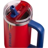 image:imageSTANLEY x Caitlin Clark Quencher ProTour Flip Straw Tumbler with Leakproof Lid 30 oz  Builtin Straw and Handle  Cup Holder Compatible for Travel  Insulated Stainless Steel  BPAFree  BlacktopTeam Red Dark Blue