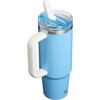 image:imageSTANLEY x Caitlin Clark Quencher ProTour Flip Straw Tumbler with Leakproof Lid 30 oz  Builtin Straw and Handle  Cup Holder Compatible for Travel  Insulated Stainless Steel  BPAFree  BlacktopTeam Light Blue White