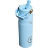 image:imageSTANLEY x Messi IceFlow Flip Straw 20 Water Bottle 24 oz  BuiltIn Straw with Larger Opening  Lightweight and Leak Resistant  Insulated Stainless Steel  BPAFree  Messi Striker Blue