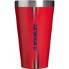 image:imageSTANLEY Adventure Stacking Beer Pint Glass 16 oz  Stackable Drinking Cup for Cold Beverages  Dishwasher Safe  Insulated Stainless Steel Tumbler  BPAFree  Team Red Dark Blue